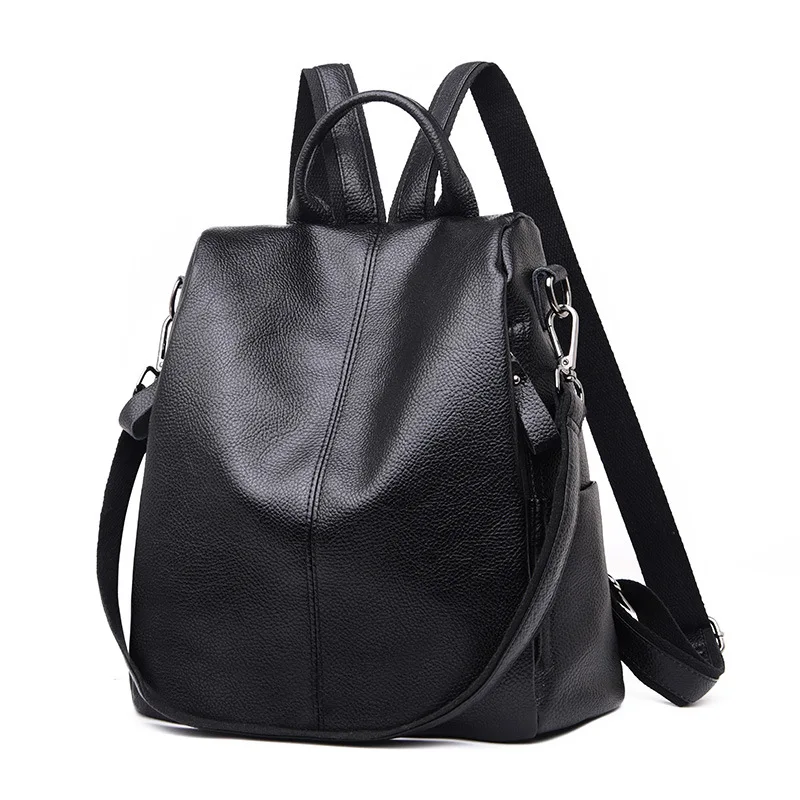 Genuine Leather 2019 New Simple Soft Leather Korean Version Of The Wild Tide Fashion Large Capacity Ladies Backpacks
Genuine Leather 2019 New Simple Soft Leather Korean Version Of The Wild Tide Fashion Large Capacity Ladies Backpacks