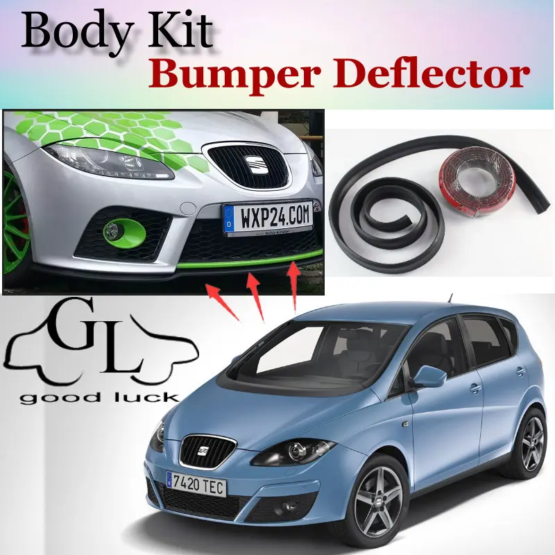 Bumper Lip Deflector Lips For SEAT Altea Front Spoiler Skirt For TopGear Friends Car Tuning View / Body Kit / Strip
Bumper Lip Deflector Lips For SEAT Altea Front Spoiler Skirt For TopGear Friends Car Tuning View / Body Kit / Strip