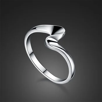 Fashion female 925 sterling silver ring simple design solid silver ring lady popular ring Charm jewelry Valentine's Day present
Fashion female 925 sterling silver ring simple design solid silver ring lady popular ring Charm jewelry Valentine's Day present