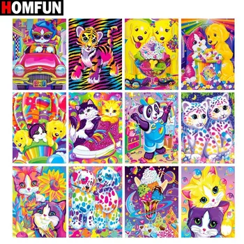 HOMFUN Full Square/Round Drill 5D DIY Diamond Painting "cartoon animals" 3D Diamond Embroidery Cross Stitch Home Decor Gift
HOMFUN Full Square/Round Drill 5D DIY Diamond Painting "cartoon animals" 3D Diamond Embroidery Cross Stitch Home Decor Gift