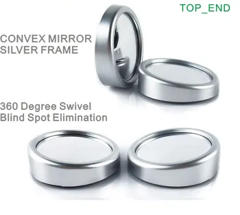 Hot & Japan Standard Quality, 1.5" Convex Mirror 360 Degree Swivel Car Blind Spot Elimination,Sliver Frame w/ 3M Tape,Safety +
Hot & Japan Standard Quality, 1.5" Convex Mirror 360 Degree Swivel Car Blind Spot Elimination,Sliver Frame w/ 3M Tape,Safety +