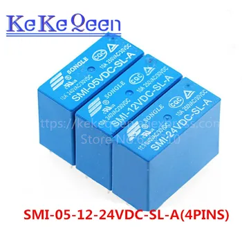 SMI-05VDC-SL-A SMI-12VDC-SL-A SMI-24VDC-SL-A Power Relays 5V 12V 24V 10A 4PIN Relay A group of normally open New and Original
SMI-05VDC-SL-A SMI-12VDC-SL-A SMI-24VDC-SL-A Power Relays 5V 12V 24V 10A 4PIN Relay A group of normally open New and Original