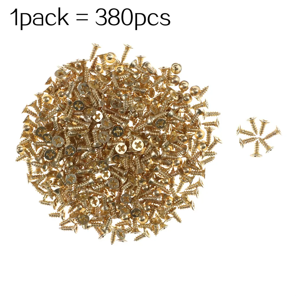 390pcs 2*6mm Flat Self-tapping Screws Brass Material Golden Screws DIY Model Making Tools
390pcs 2*6mm Flat Self-tapping Screws Brass Material Golden Screws DIY Model Making Tools
