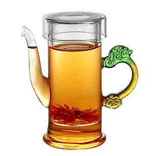 220ML Heat-resistant Glass Tea Pot Black Tea Bubble Dragon Teapot Chinese Kung Fu Kettle With Filter Free shipping
220ML Heat-resistant Glass Tea Pot Black Tea Bubble Dragon Teapot Chinese Kung Fu Kettle With Filter Free shipping