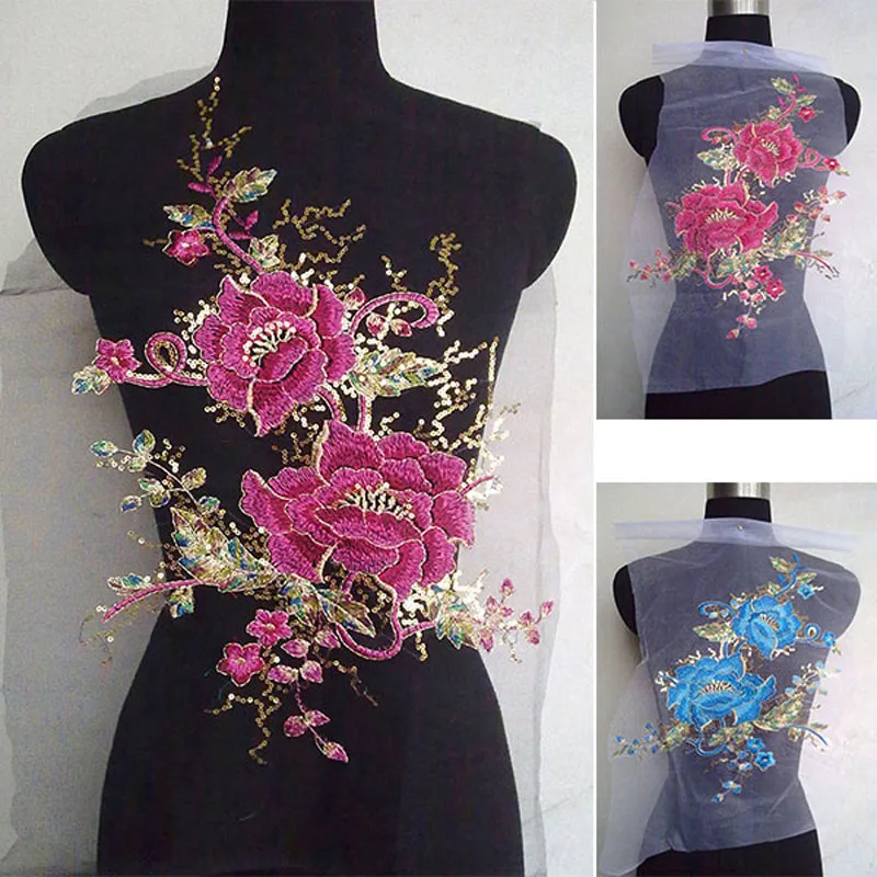 Craft Clothing Venise Sequin Floral Embroidered Mesh Applique Trim Decorated Lace Neckline Collar Sewing Free Shipping
Craft Clothing Venise Sequin Floral Embroidered Mesh Applique Trim Decorated Lace Neckline Collar Sewing Free Shipping