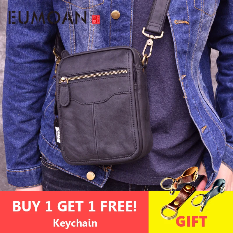EUMOAN Messenger Bag Men's Cow Genuine Leather casual Male Crossbody Bags Shoulder Single strap male leather Satchel handbag
EUMOAN Messenger Bag Men's Cow Genuine Leather casual Male Crossbody Bags Shoulder Single strap male leather Satchel handbag