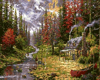 Wall Landscape Oil Painting By Numbers Home Cuadros Decoracion Pictures Canvas Oil Painting hand painted oil painting 40X50CM
Wall Landscape Oil Painting By Numbers Home Cuadros Decoracion Pictures Canvas Oil Painting hand painted oil painting 40X50CM