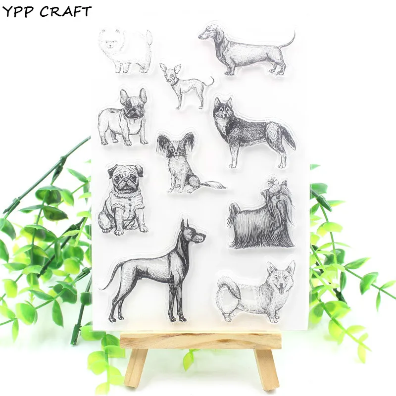 YPP CRAFT Pet Dog Transparent Clear Silicone Stamps for DIY Scrapbooking/Card Making/Kids Christmas Fun Decoration Supplies 150
YPP CRAFT Pet Dog Transparent Clear Silicone Stamps for DIY Scrapbooking/Card Making/Kids Christmas Fun Decoration Supplies 150