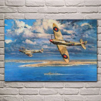 Military Supermarine Spitfire retro aircraft living room decoration home wall art decor wood frame fabric posters KF769
Military Supermarine Spitfire retro aircraft living room decoration home wall art decor wood frame fabric posters KF769