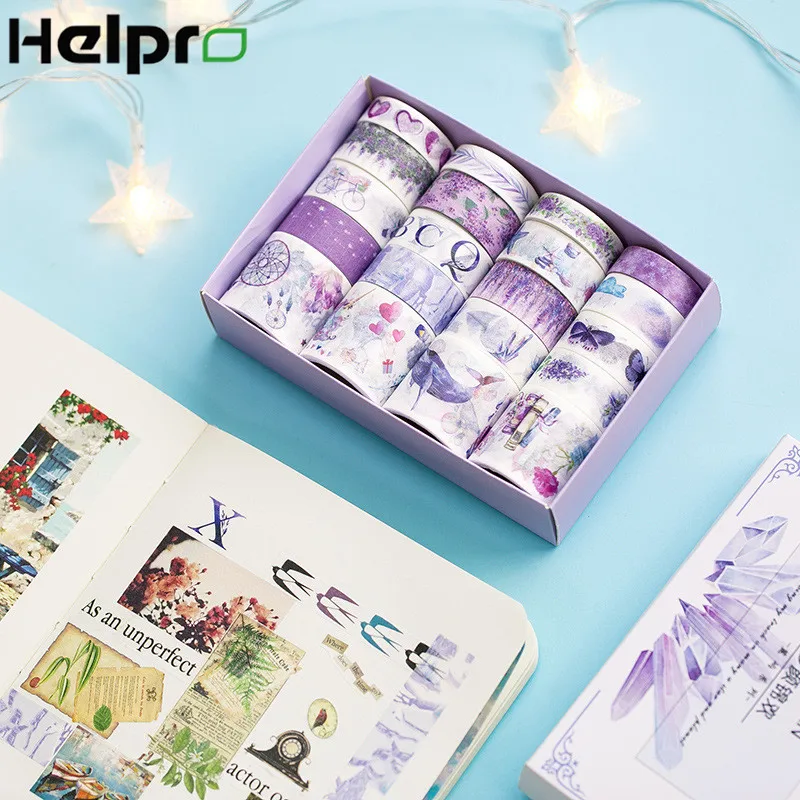 Helpro 20Pcs/Set Gift Box Washi Tape Kawaii Nature Series Diary Decoration Masking Tape Office School Stationery Supplies
Helpro 20Pcs/Set Gift Box Washi Tape Kawaii Nature Series Diary Decoration Masking Tape Office School Stationery Supplies