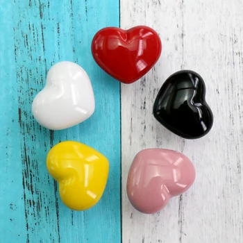 5PCS Children Dresser Drawer Pulls Knob Handles Kids Ceramic Pink Red yellow white black Heart Cabinet Handles Knobs Handle
5PCS Children Dresser Drawer Pulls Knob Handles Kids Ceramic Pink Red yellow white black Heart Cabinet Handles Knobs Handle