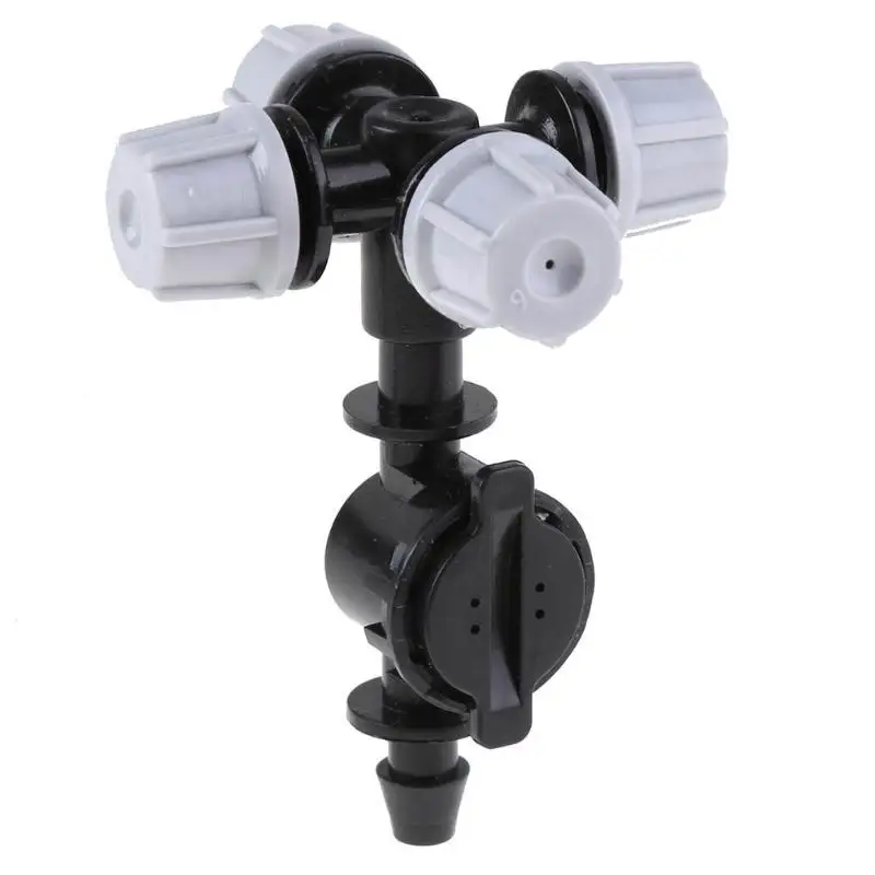 20pcs 4 Hole Adjustable Spray Misting Nozzle Cross Micro Misting Spray Cooling Nozzle Garden Sprinklers Watering Irrigation
20pcs 4 Hole Adjustable Spray Misting Nozzle Cross Micro Misting Spray Cooling Nozzle Garden Sprinklers Watering Irrigation