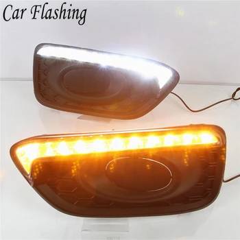 Car Flashing 1set For Honda Brio 2016 2017 LED DRL Daytime Running Light Daylight Waterproof yellow Signal lamp Styling lights
Car Flashing 1set For Honda Brio 2016 2017 LED DRL Daytime Running Light Daylight Waterproof yellow Signal lamp Styling lights