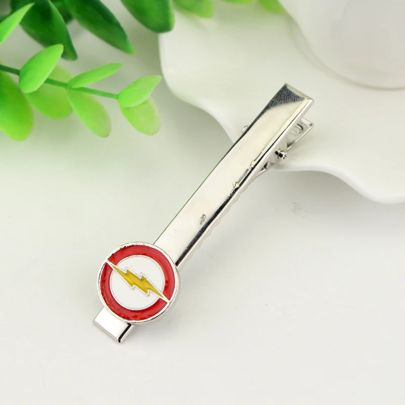 dongsheng DC Superhero The Flash Tie Clip Novelty Design Lightning Logo Tie Clip For Men Fashion Accessories -40
dongsheng DC Superhero The Flash Tie Clip Novelty Design Lightning Logo Tie Clip For Men Fashion Accessories -40
