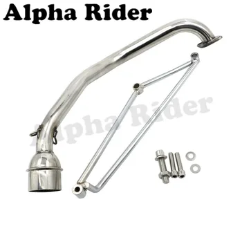 Stainless Steel GP Exhaust Muffler System Header Pipe Bend Tube for GY6 125cc 150cc Scooter Honda Ruckus / Zoomer 2002-2015
Stainless Steel GP Exhaust Muffler System Header Pipe Bend Tube for GY6 125cc 150cc Scooter Honda Ruckus / Zoomer 2002-2015