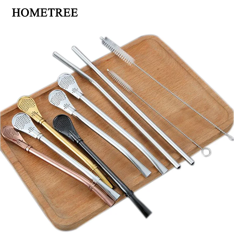 HOMETREE 1PC Stainles Steel Straw Scoop Curved Straight Drink Tea Filter Coffee Stirring Spoon Juice Residue Scoop Brush H270
HOMETREE 1PC Stainles Steel Straw Scoop Curved Straight Drink Tea Filter Coffee Stirring Spoon Juice Residue Scoop Brush H270