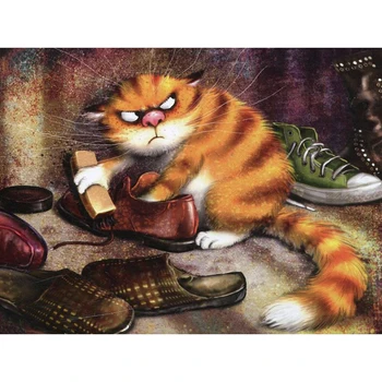 Diamond Painting Full Square Cat Crystal Painting Diamond Embroidery Cartoon Pattern Beading Sets Home Decoration a352
Diamond Painting Full Square Cat Crystal Painting Diamond Embroidery Cartoon Pattern Beading Sets Home Decoration a352