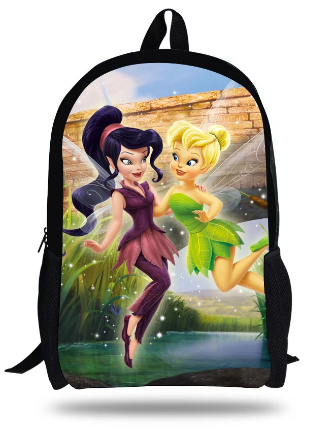 16-inch Fairy Kids School Bags For Teenagers Primary School Backpack Girls Children Backpacks Tinker Bell Printed.
16-inch Fairy Kids School Bags For Teenagers Primary School Backpack Girls Children Backpacks Tinker Bell Printed.