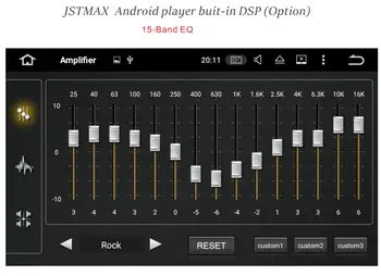 Build-in DSP Chip Only for KOOCAVS / JSTMAX Android 8.0 Car Radio Multimedia with 15 Band Equalization
Build-in DSP Chip Only for KOOCAVS / JSTMAX Android 8.0 Car Radio Multimedia with 15 Band Equalization
