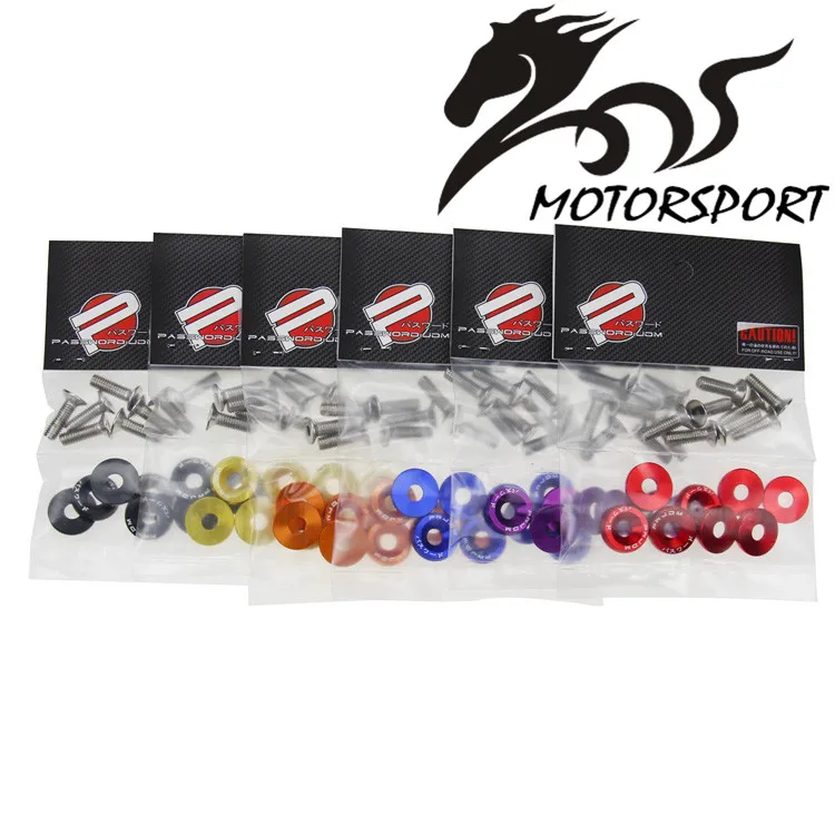 FREESHIPPING JDM Style Aluminum 19MM Fender Washers and Bolt for Honda Civic Integra RSX EK EG DC 1 set=8pcs
FREESHIPPING JDM Style Aluminum 19MM Fender Washers and Bolt for Honda Civic Integra RSX EK EG DC 1 set=8pcs