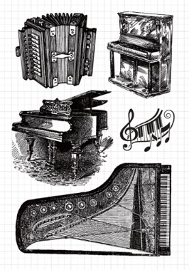 YPP CRAFT Musical Instrument Transparent Clear Silicone Stamps for DIY Scrapbooking/Card Making/Crafts Decoration Supplies M15
YPP CRAFT Musical Instrument Transparent Clear Silicone Stamps for DIY Scrapbooking/Card Making/Crafts Decoration Supplies M15