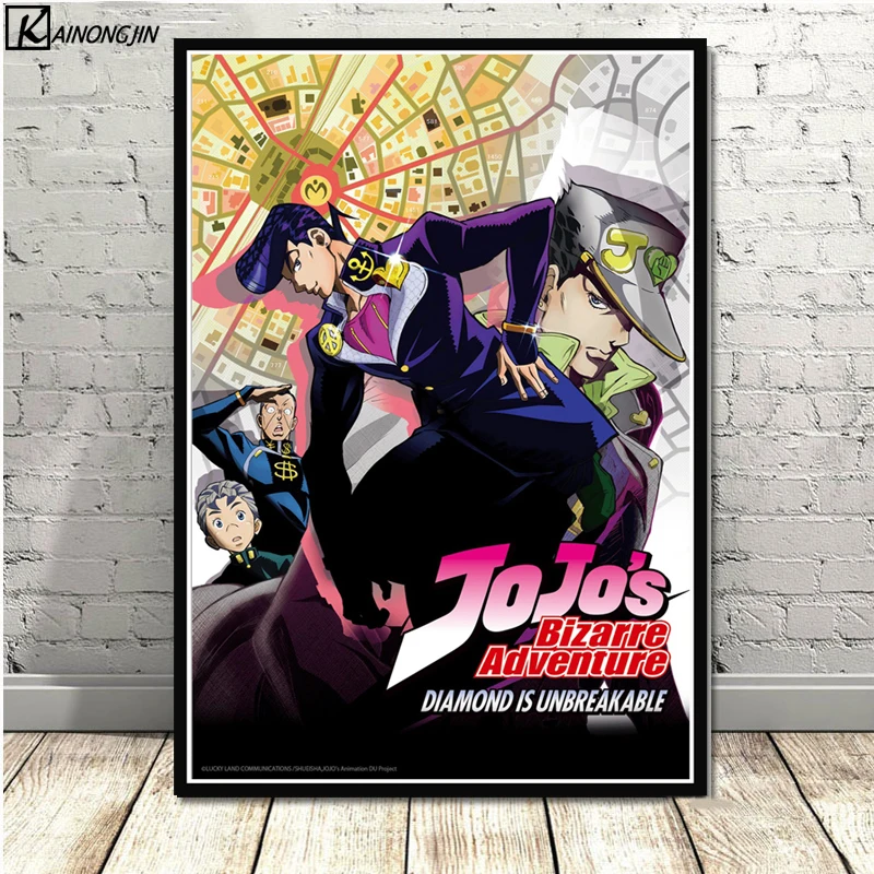 JoJo s Bizarre Poster Adventure Action Japan Anime Posters and Prints Canvas Painting Wall Art Picture Living Room Home Decor
JoJo s Bizarre Poster Adventure Action Japan Anime Posters and Prints Canvas Painting Wall Art Picture Living Room Home Decor