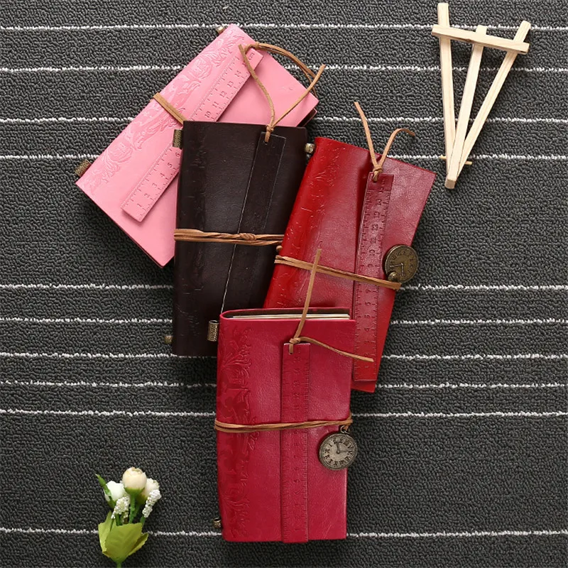 80Pages/Book Journal Notebook Green/Coffee/Red/Brown/Rose School Supplies Diary Book+Ruler Bookmark Leather Soft Copybook 18.5cm
80Pages/Book Journal Notebook Green/Coffee/Red/Brown/Rose School Supplies Diary Book+Ruler Bookmark Leather Soft Copybook 18.5cm