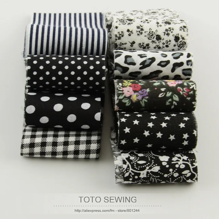 F030# new arrivals patchwork jelly roll fabric strips 9pcs/lot black sets 5cmx100cm 100%cotton fabric handmade sewing tilda
F030# new arrivals patchwork jelly roll fabric strips 9pcs/lot black sets 5cmx100cm 100%cotton fabric handmade sewing tilda