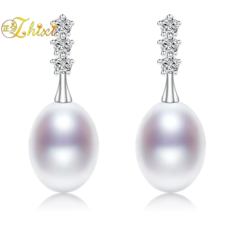 ZHIXI Pearl Drop Earrings Shining Beautiful Charming Fine Jewelry For Party Wedding Daily Girl Gift Women E233
ZHIXI Pearl Drop Earrings Shining Beautiful Charming Fine Jewelry For Party Wedding Daily Girl Gift Women E233
