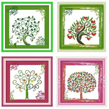 The Tree of Life Patterns Counted Cross Stitch 11CT 14CT Cross Stitch Sets Chinese Cross-stitch Kits Embroidery Needlework 
The Tree of Life Patterns Counted Cross Stitch 11CT 14CT Cross Stitch Sets Chinese Cross-stitch Kits Embroidery Needlework