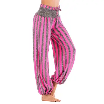 Casual Women Stripe Print Baggy Harem Pants fitness High Waist Loose Long Trousers new
Casual Women Stripe Print Baggy Harem Pants fitness High Waist Loose Long Trousers new