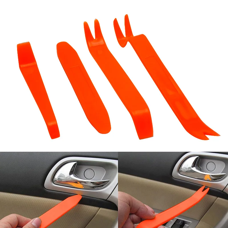 4pcs/set Car Audio Removal Tool Portable Vehicle Speaker Panel Refit Trim Remove Tool Set Auto Repair Tool Kit
4pcs/set Car Audio Removal Tool Portable Vehicle Speaker Panel Refit Trim Remove Tool Set Auto Repair Tool Kit