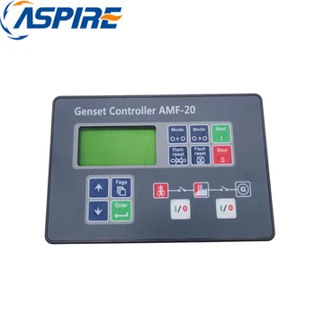 Genset Generator Auto Start Control Unit AMF20, Generator Automatic Control Panel AMF20
Genset Generator Auto Start Control Unit AMF20, Generator Automatic Control Panel AMF20
