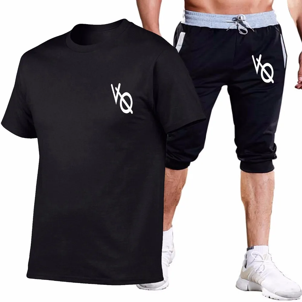 2019 Newest VQ Print Two Pieces Sets Mne T Shirts+Shorts Suit Men Summer Top Tees Fashion Tshirt High Quality men clothing
2019 Newest VQ Print Two Pieces Sets Mne T Shirts+Shorts Suit Men Summer Top Tees Fashion Tshirt High Quality men clothing