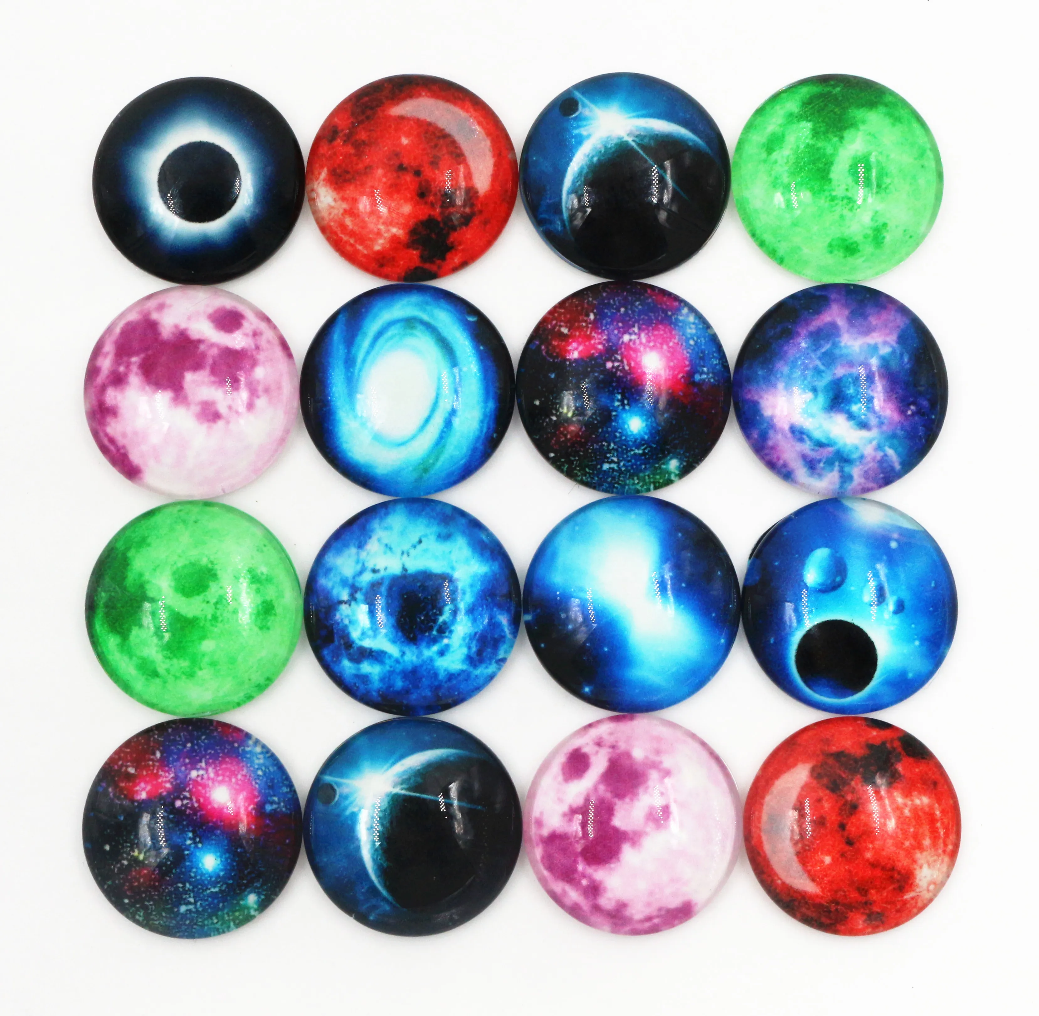 Hot Sale 10pcs 20mm New Fashion Mixed Luminous Stars Handmade Glass Cabochons Pattern Domed Jewelry Accessories Supplies-H4-06
Hot Sale 10pcs 20mm New Fashion Mixed Luminous Stars Handmade Glass Cabochons Pattern Domed Jewelry Accessories Supplies-H4-06