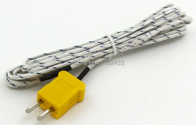 TP-01 K type 3m cable wire head plug connection thermocouple temperature sensor
TP-01 K type 3m cable wire head plug connection thermocouple temperature sensor