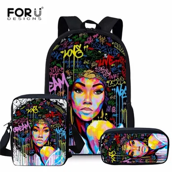 FORUDESIGNS School Bags For Girls Teenagers Abstract Art African American Woman School Bags For Primary School School Bag Kids
FORUDESIGNS School Bags For Girls Teenagers Abstract Art African American Woman School Bags For Primary School School Bag Kids