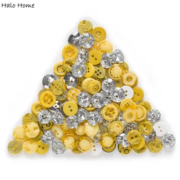 30 Gram Yellow Mixed Style Resin Buttons Sewing Scrapbooking Craft Handwork Card Making DIY Clothing Decor 12-15mm
30 Gram Yellow Mixed Style Resin Buttons Sewing Scrapbooking Craft Handwork Card Making DIY Clothing Decor 12-15mm