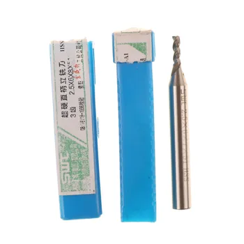 2.5*6*8*52mm 3 Flute End Mill Router Drill Bit Cutter HSS Straight Shank Tool Whosesale
2.5*6*8*52mm 3 Flute End Mill Router Drill Bit Cutter HSS Straight Shank Tool Whosesale