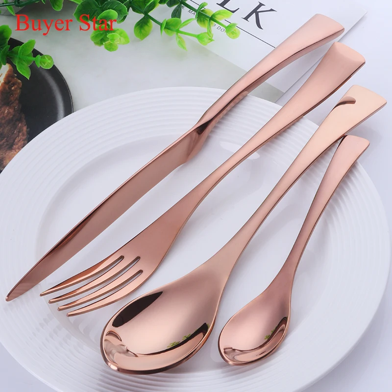 24Pcs/lot Silverware 1810 Stainless Steel Western Food Tableware Fork Steak Knife Cutlery Set Dinnerware Drop Shipping
24Pcs/lot Silverware 1810 Stainless Steel Western Food Tableware Fork Steak Knife Cutlery Set Dinnerware Drop Shipping