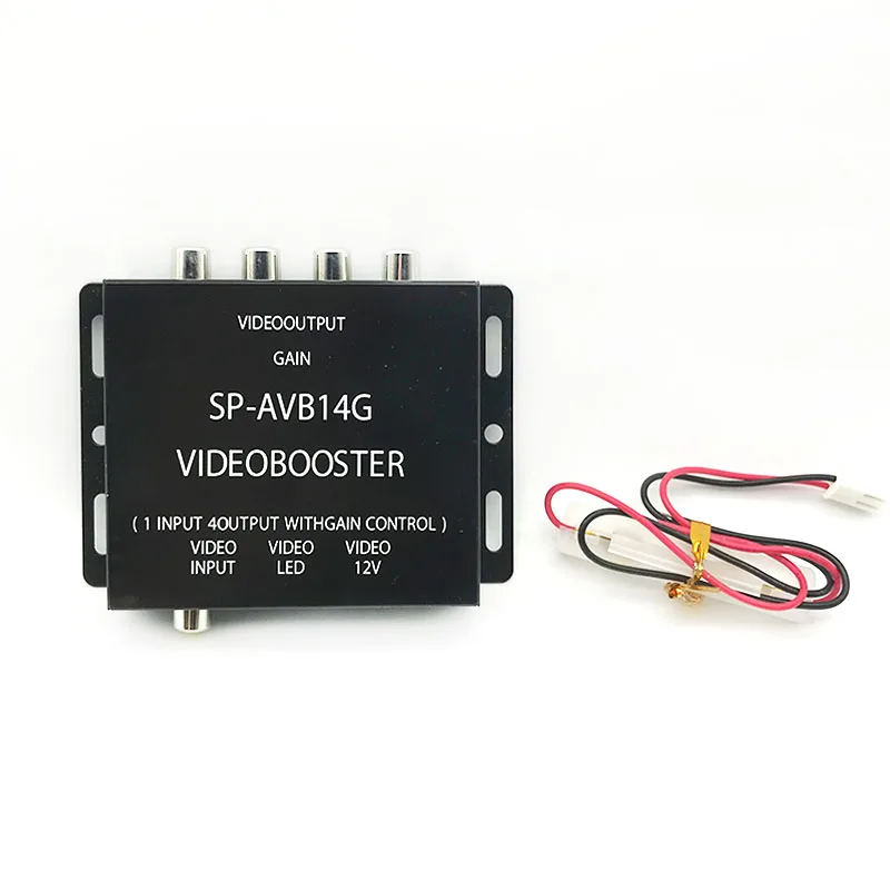 12V Auto Car 1 To 4 Output Video Spliter Amplifier Signal Booster for DVD/LCD/TV Monitor Display
12V Auto Car 1 To 4 Output Video Spliter Amplifier Signal Booster for DVD/LCD/TV Monitor Display