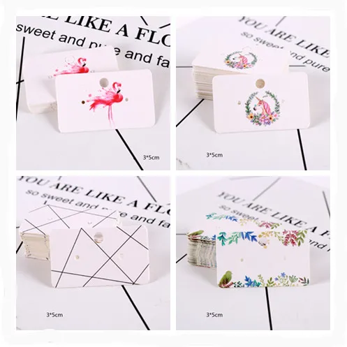 100Pcs Flamingo unicorn Branch Stud earring Hang Tag card Earrings Pack 3x5cm Ear Stud Card Jewelry Display Hang Tag Label
100Pcs Flamingo unicorn Branch Stud earring Hang Tag card Earrings Pack 3x5cm Ear Stud Card Jewelry Display Hang Tag Label