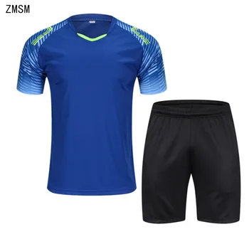 ZMSM 2018 Adult Tennis Shirts Shorts Set Mens Badminton T-shirt Table Tennis Jersey Football Running Breathable Sportswear B014
ZMSM 2018 Adult Tennis Shirts Shorts Set Mens Badminton T-shirt Table Tennis Jersey Football Running Breathable Sportswear B014