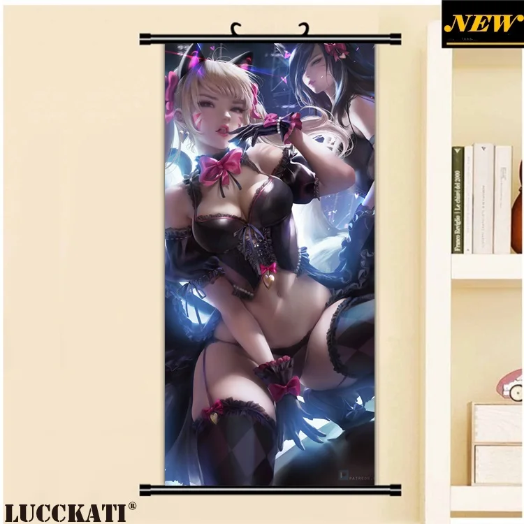 45X95CM Lol League of Legends Game animal ears see through cameltoe cartoon anime art wall picture scroll canvas painting poster
45X95CM Lol League of Legends Game animal ears see through cameltoe cartoon anime art wall picture scroll canvas painting poster