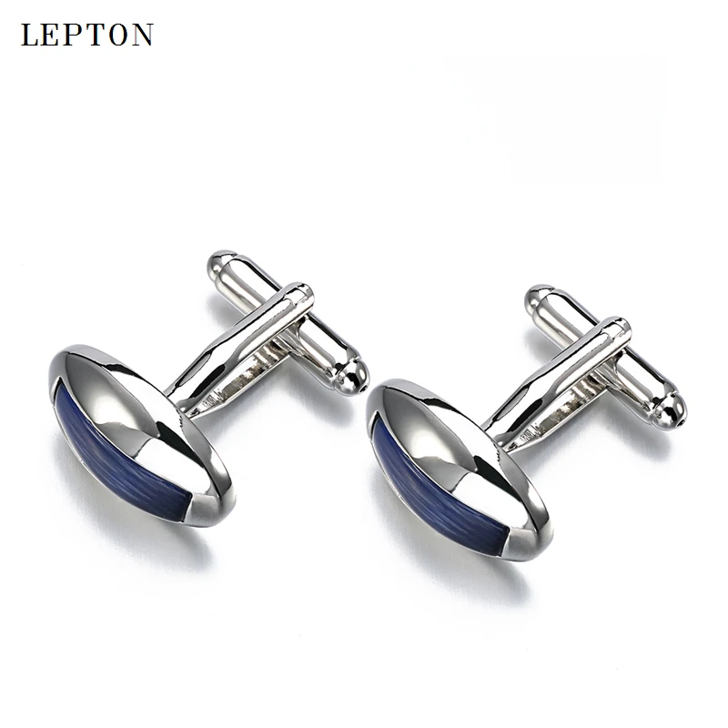 Fashion Arc Cat's Eye Stone Cufflinks High Quality Man Shirt Cuffs Cuff links Low-key Luxury Dark blue Opal Cufflinks for Mens
Fashion Arc Cat's Eye Stone Cufflinks High Quality Man Shirt Cuffs Cuff links Low-key Luxury Dark blue Opal Cufflinks for Mens