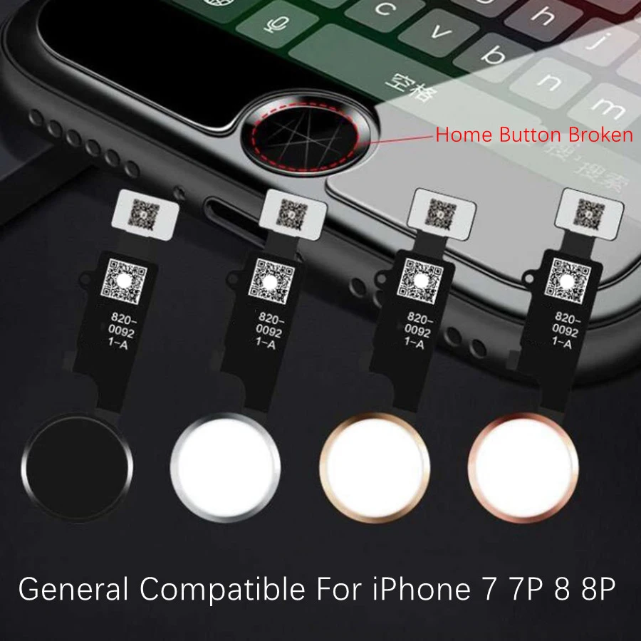 3rd Generation Universal Home Button For iPhone 7 7 plus 8 8 plus flex cable Restore ordinary home button return functions
3rd Generation Universal Home Button For iPhone 7 7 plus 8 8 plus flex cable Restore ordinary home button return functions