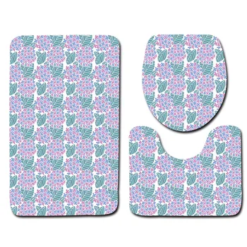 Honlaker Simple Flower Pattern Bathroom Toilet Anti-slip Mat Bathroom Door Mat Toilet Cover Pad Bath Mats Rugs 3Pcs
Honlaker Simple Flower Pattern Bathroom Toilet Anti-slip Mat Bathroom Door Mat Toilet Cover Pad Bath Mats Rugs 3Pcs