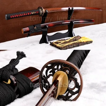 LYUESWORD FULL TANG JAPANESE SWORD SAMURAI KATANA DAMASCUS UNOKUBI ZUKURI BLADE HANDMADE SHARPENED FOLDED STEEL REAL CUT
LYUESWORD FULL TANG JAPANESE SWORD SAMURAI KATANA DAMASCUS UNOKUBI ZUKURI BLADE HANDMADE SHARPENED FOLDED STEEL REAL CUT