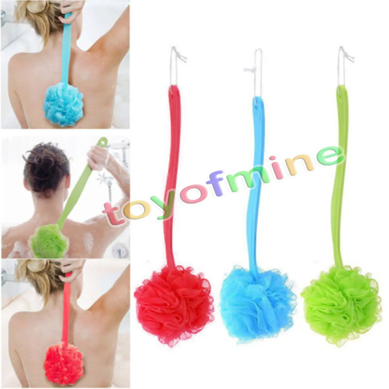 1Pcs Long Handle Clean Brushes Hanging Nylon Mesh Ball Brush Sponges Soft Back Body Bath Shower Scrubber Brush Sponge Massager
1Pcs Long Handle Clean Brushes Hanging Nylon Mesh Ball Brush Sponges Soft Back Body Bath Shower Scrubber Brush Sponge Massager
