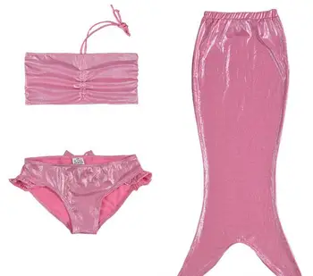 Children Summer Beach Swimwear Three-Piece Bikini Set High-Elastic Mermaid Swimsuit
Children Summer Beach Swimwear Three-Piece Bikini Set High-Elastic Mermaid Swimsuit